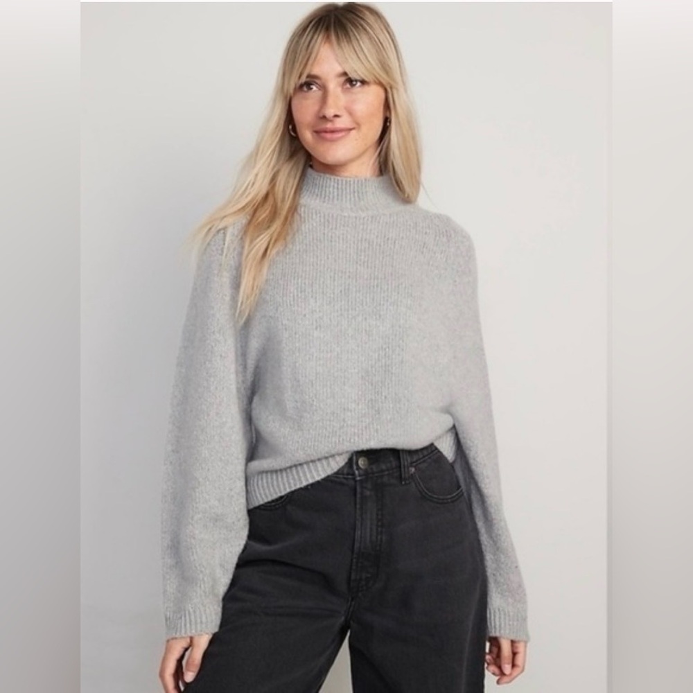 Old Navy Melange Cozy Mock Neck Sweater. Size XS